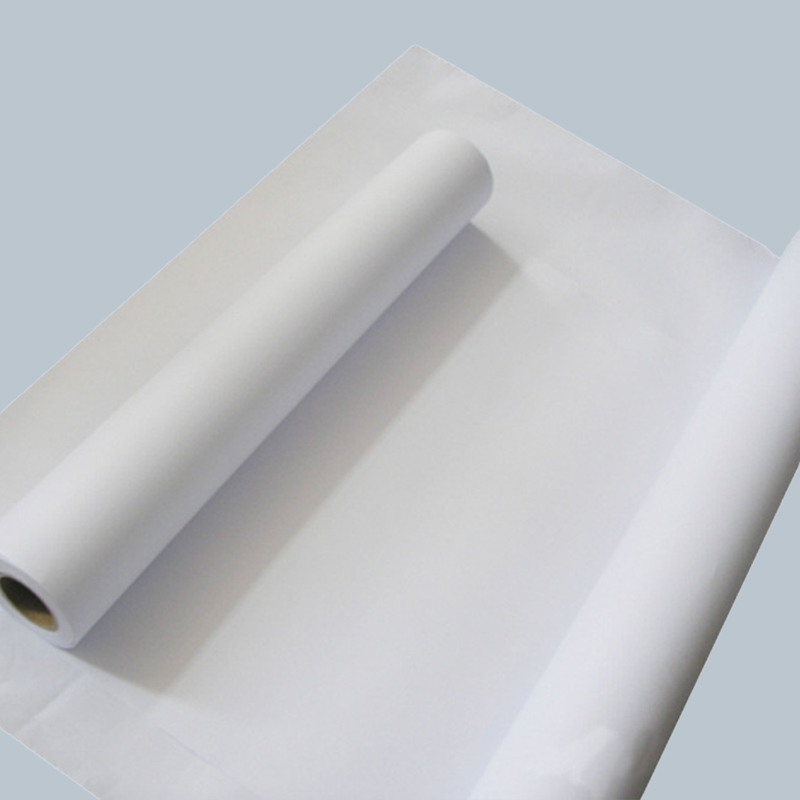 1070mm*50m58g White Cad Plotter Paper Roll 2 Inch Core